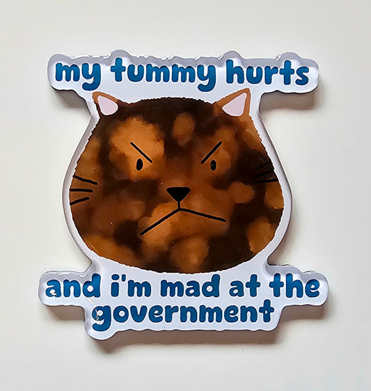 Tummy Hurts Magnet