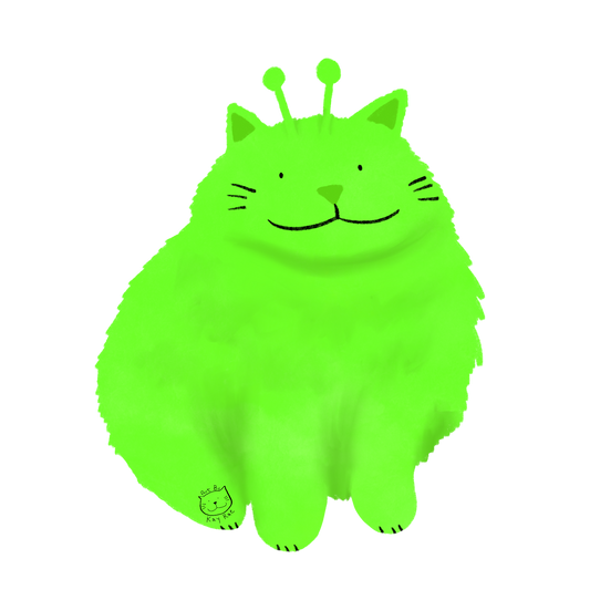Alien Bebby Sticker