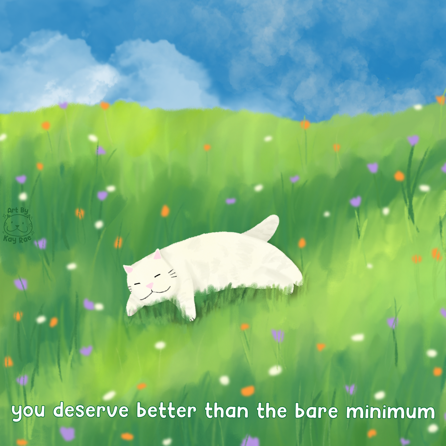 Bare Minimum Sticker