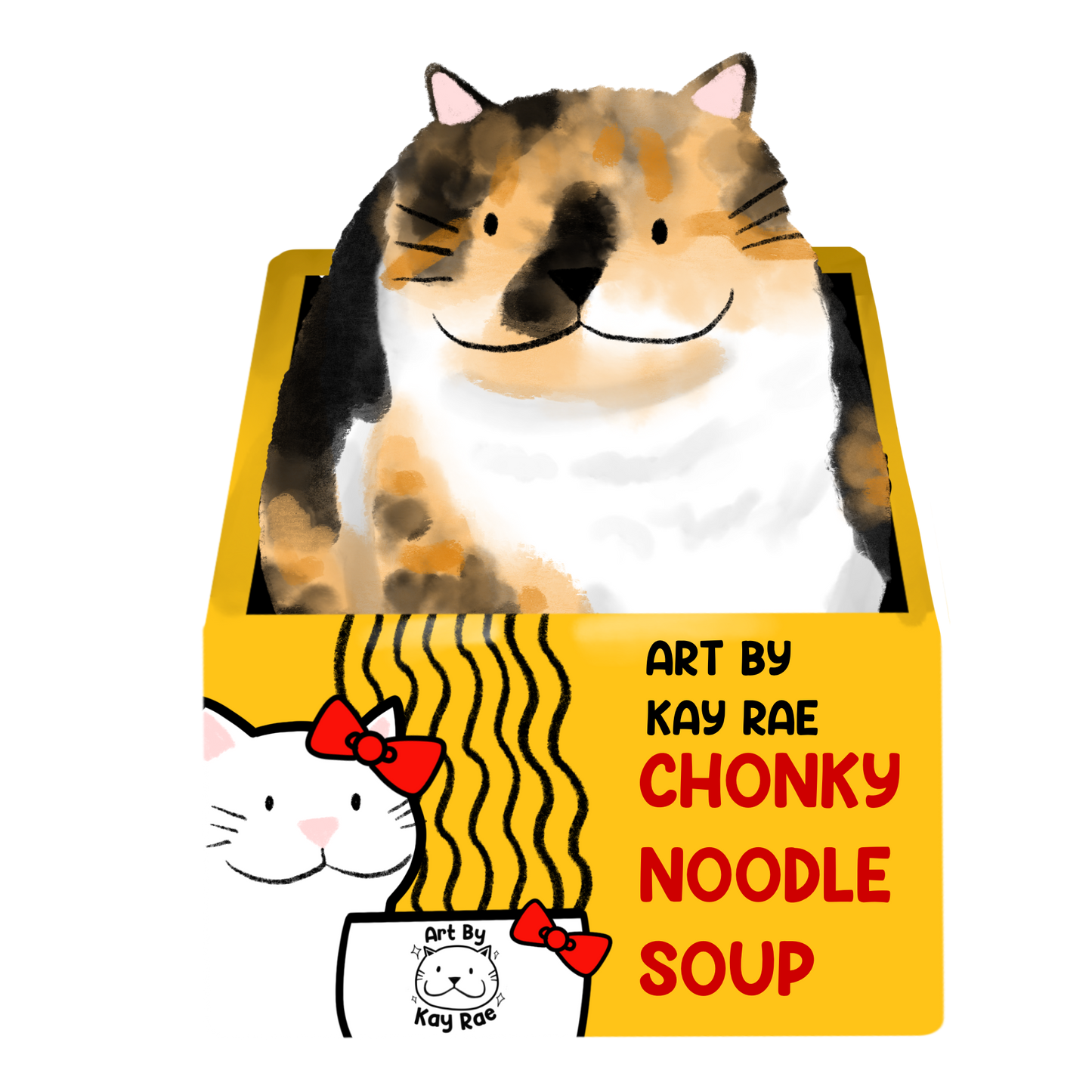 Chonky Noodle Soup Sticker