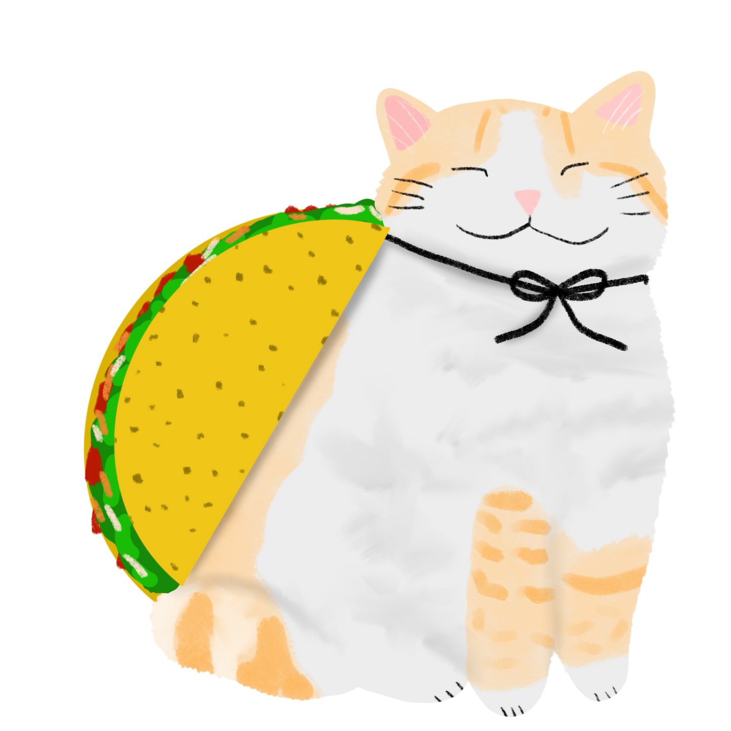 Eggs Taco Sticker