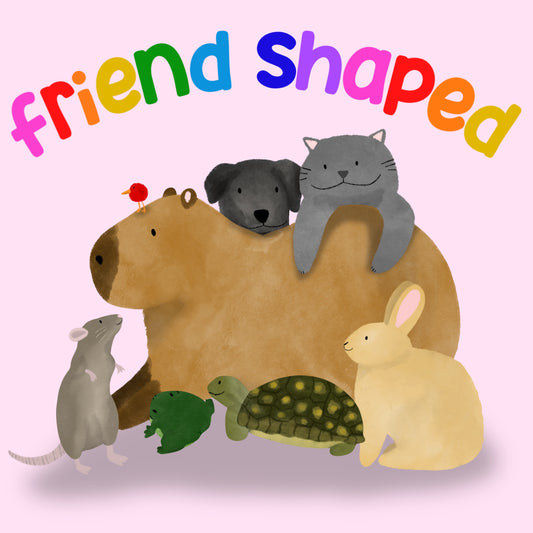 Friend Shaped Print