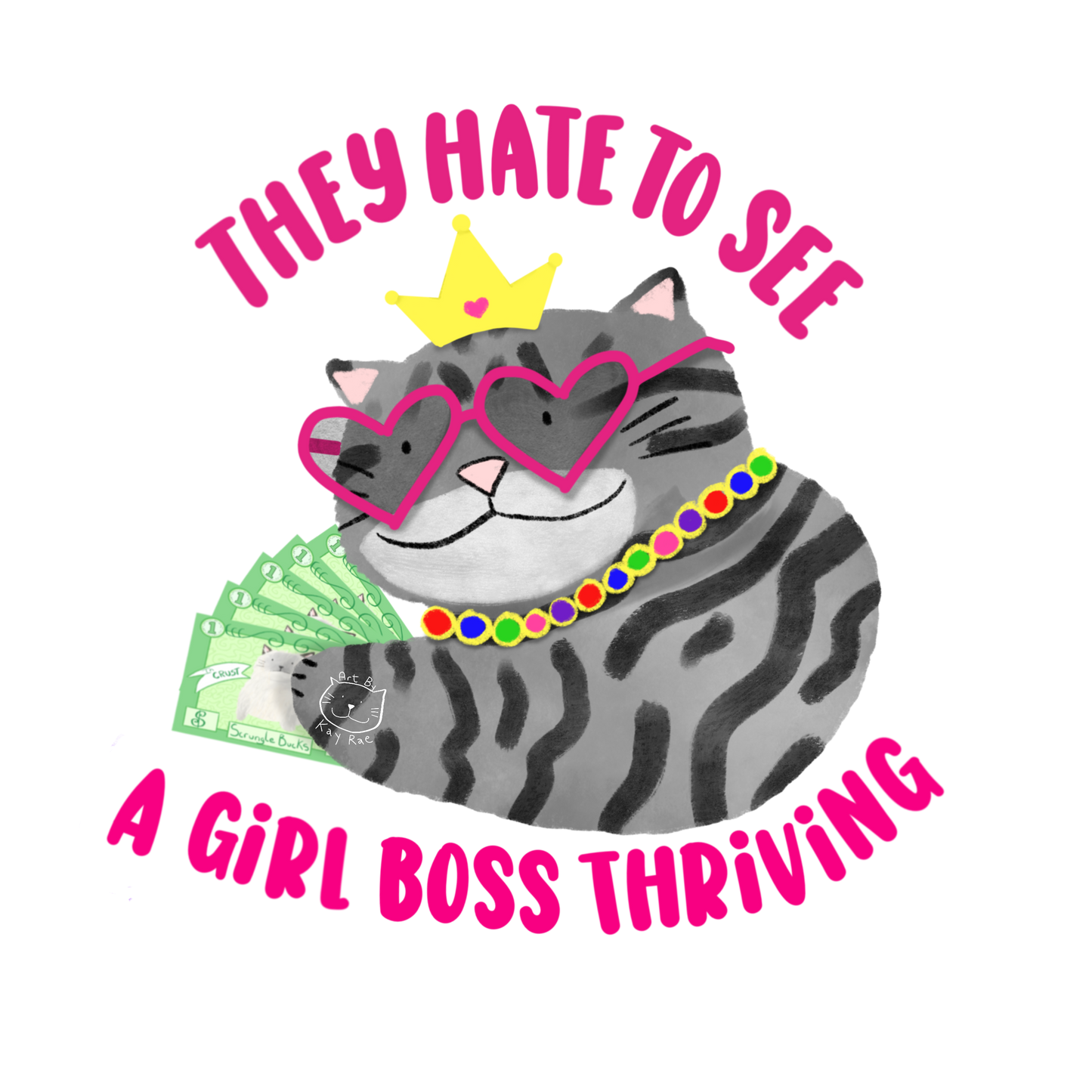 Girl Boss Sticker