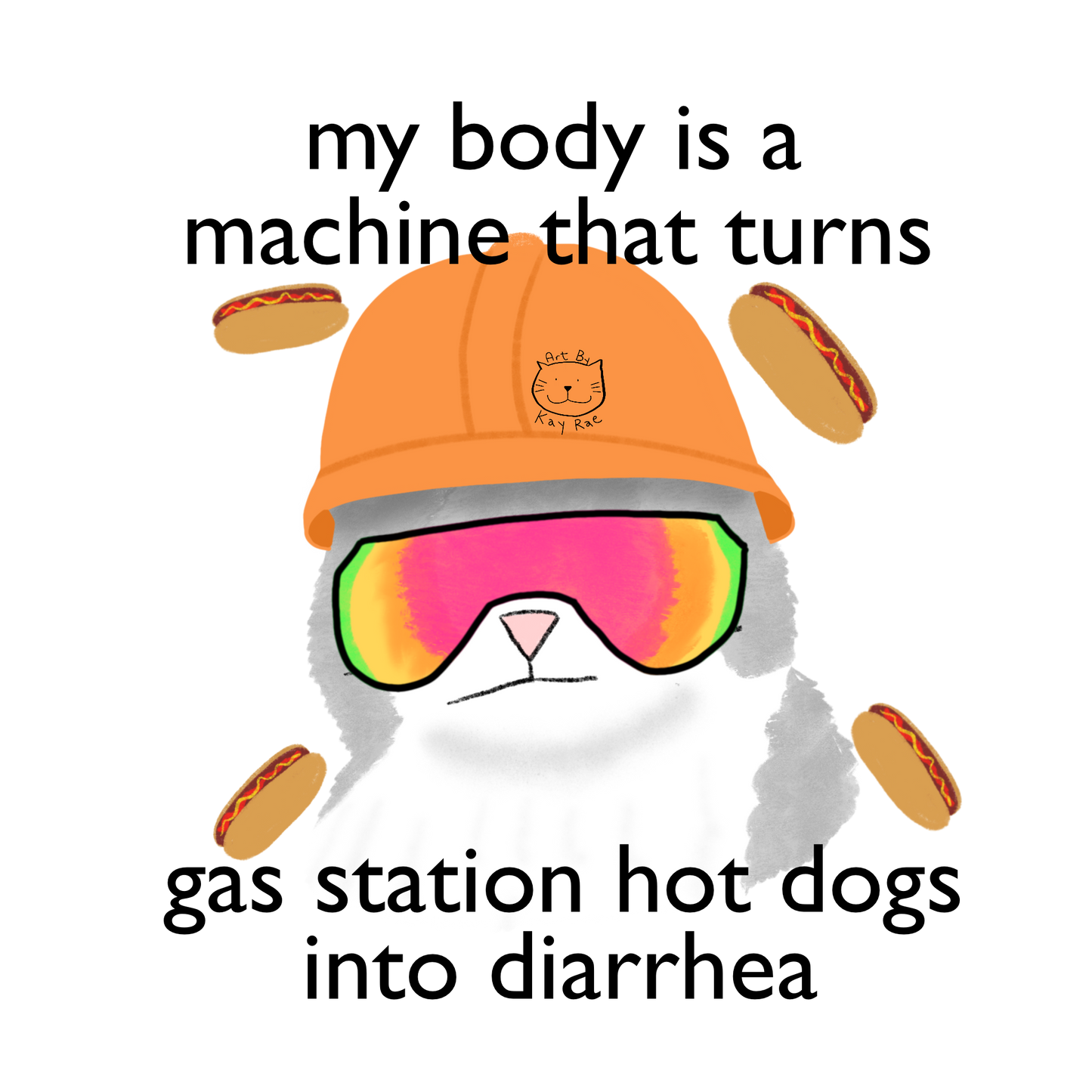 Machine Sticker