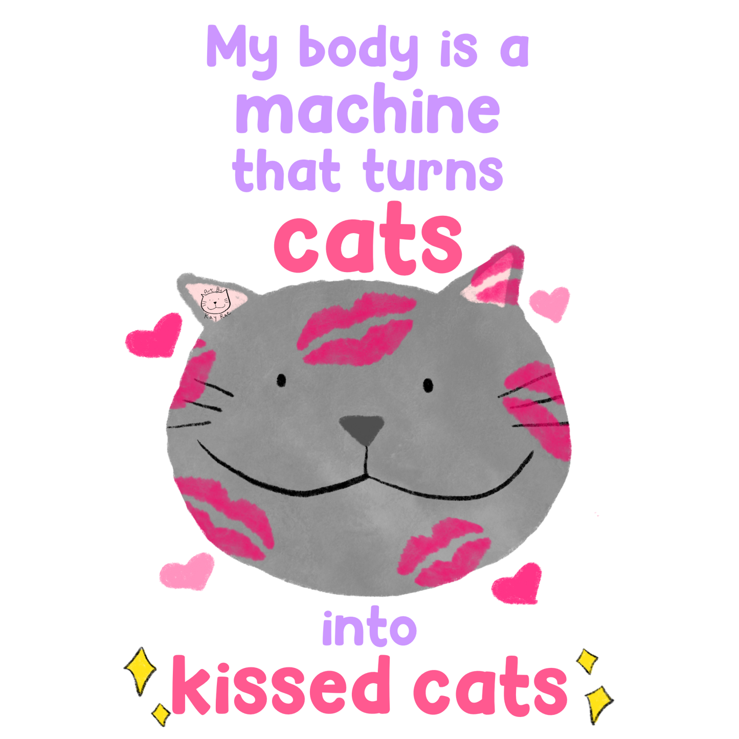 Kiss Machine Sticker