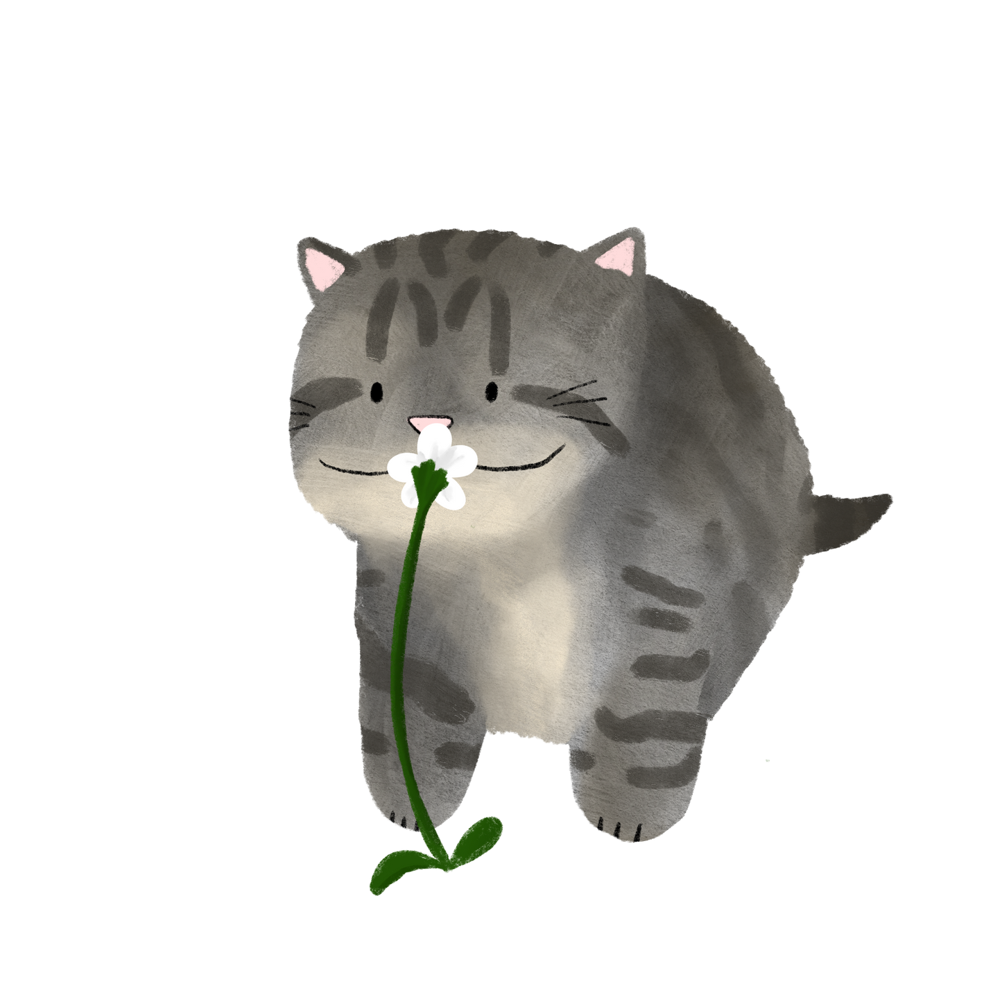 Smell the Flowers Stickers