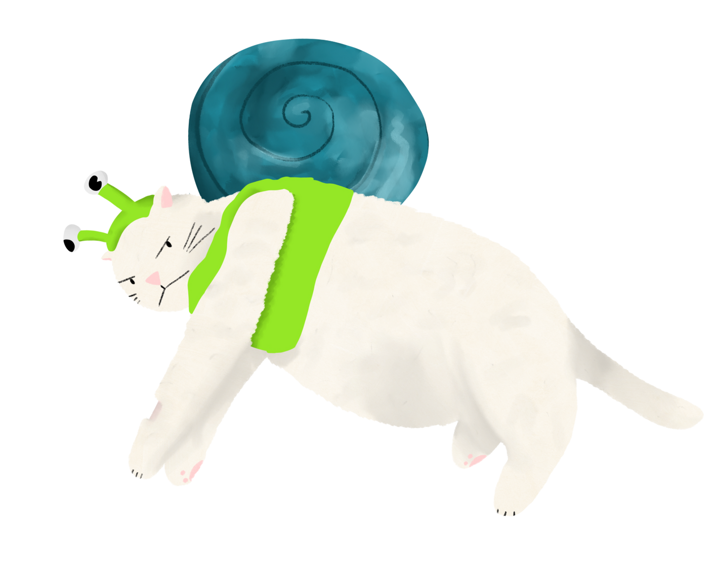 Snail George Sticker