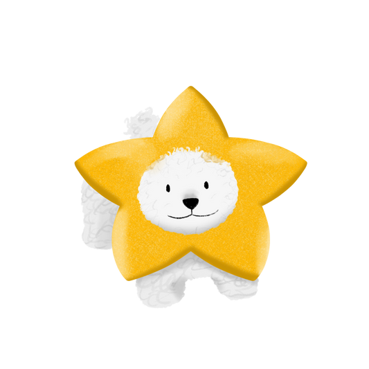 Toby Star Mini Sticker