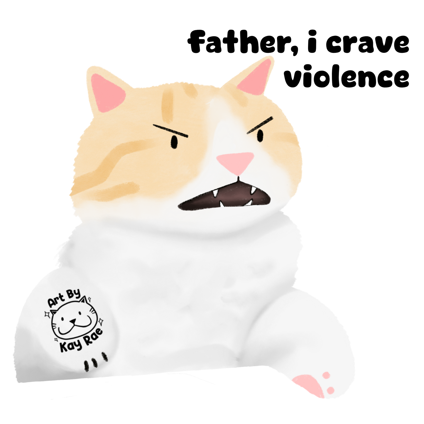 Crave Violence Sticker