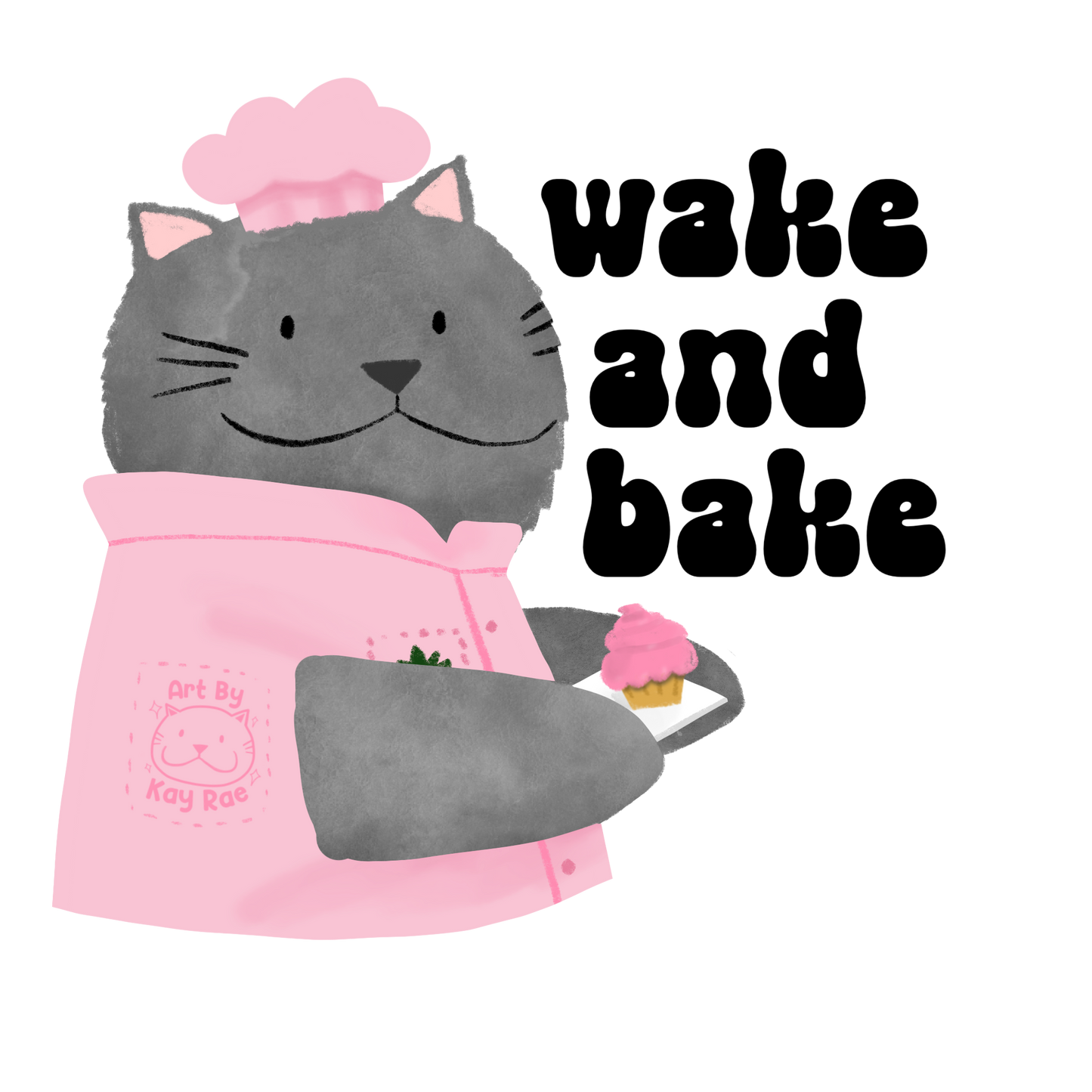 Wake and Bake Sticker