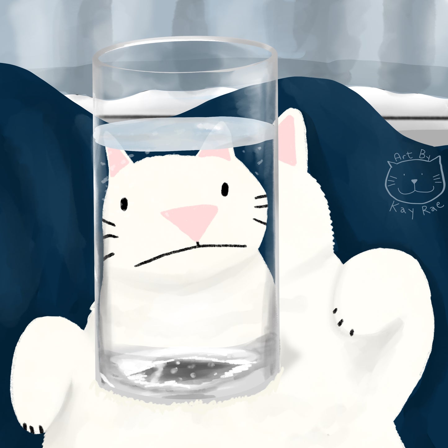 Optical Illusion Sticker