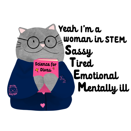 Woman in STEM Sticker