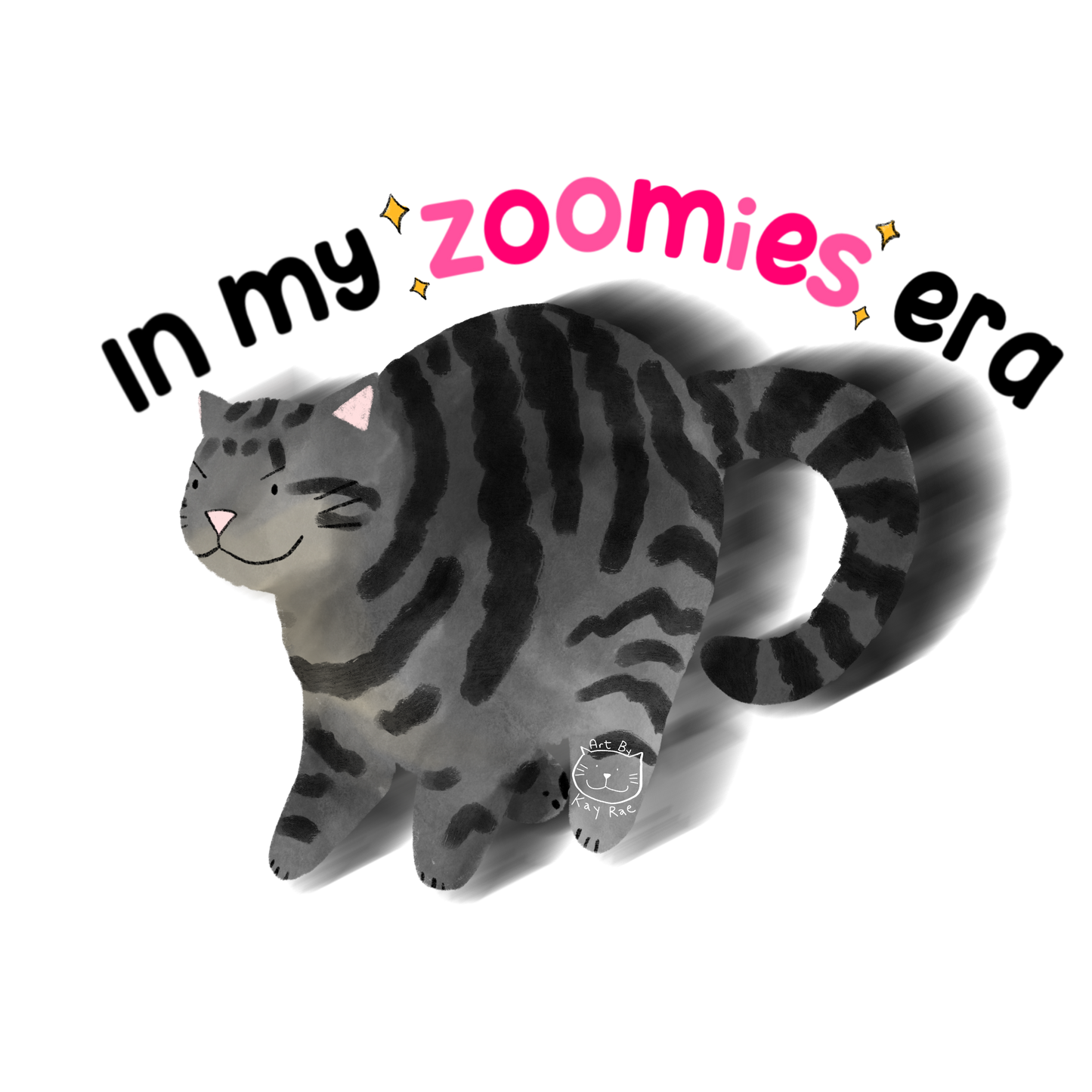 Zoomies Era Sticker