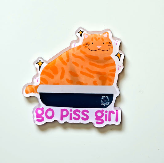 Go Piss Girl Magnet