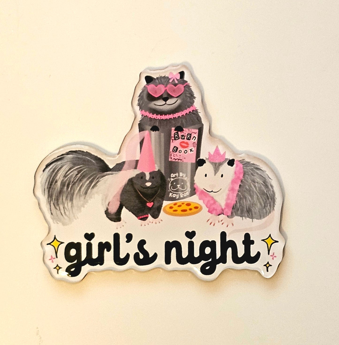 Girl's Night Magnet