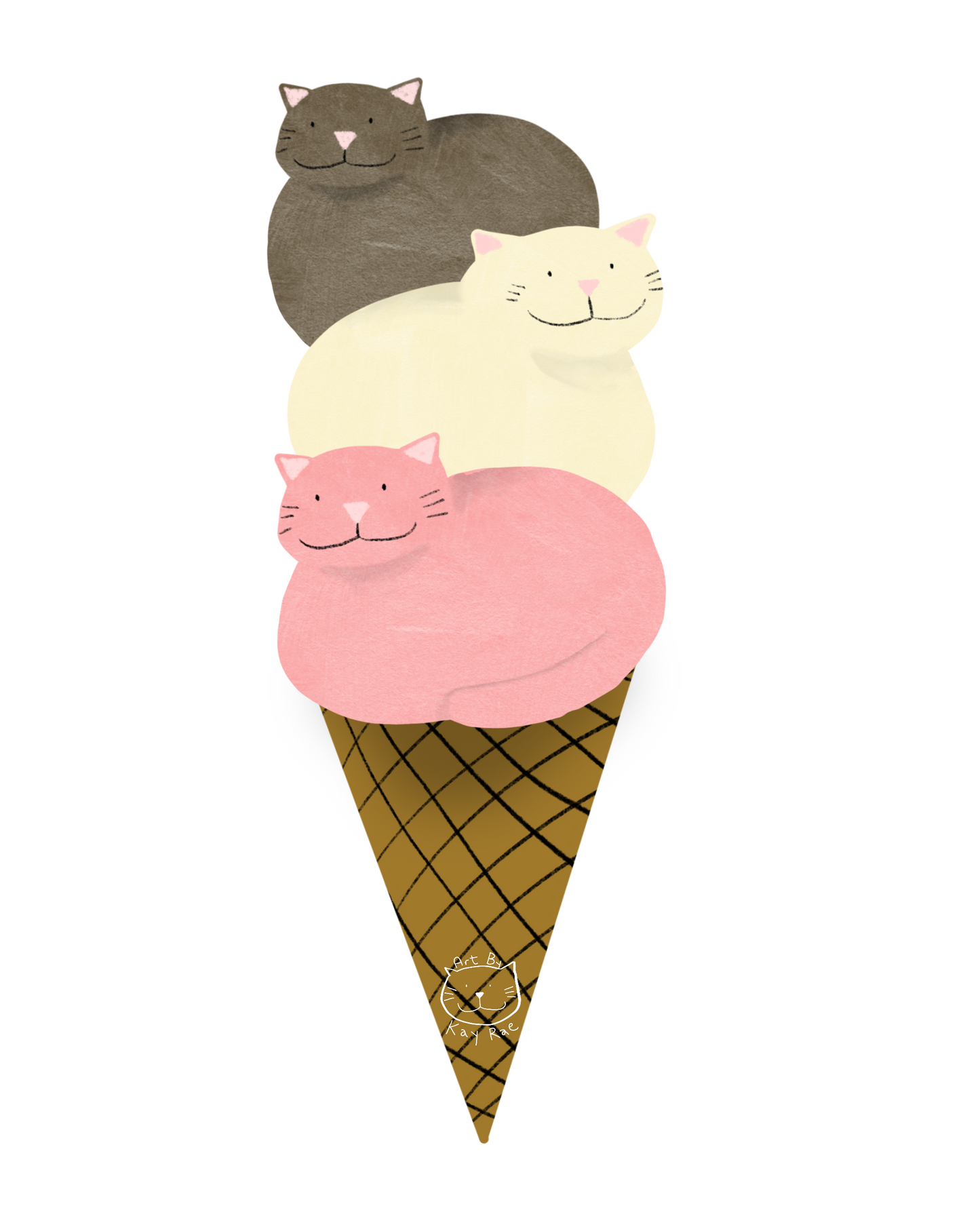 Ice Cream Mini Sticker