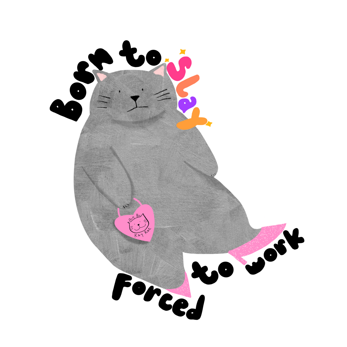 Born To Slay Sticker