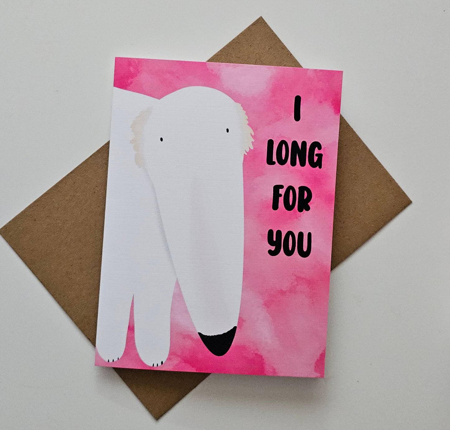 Long For You Greeting Card