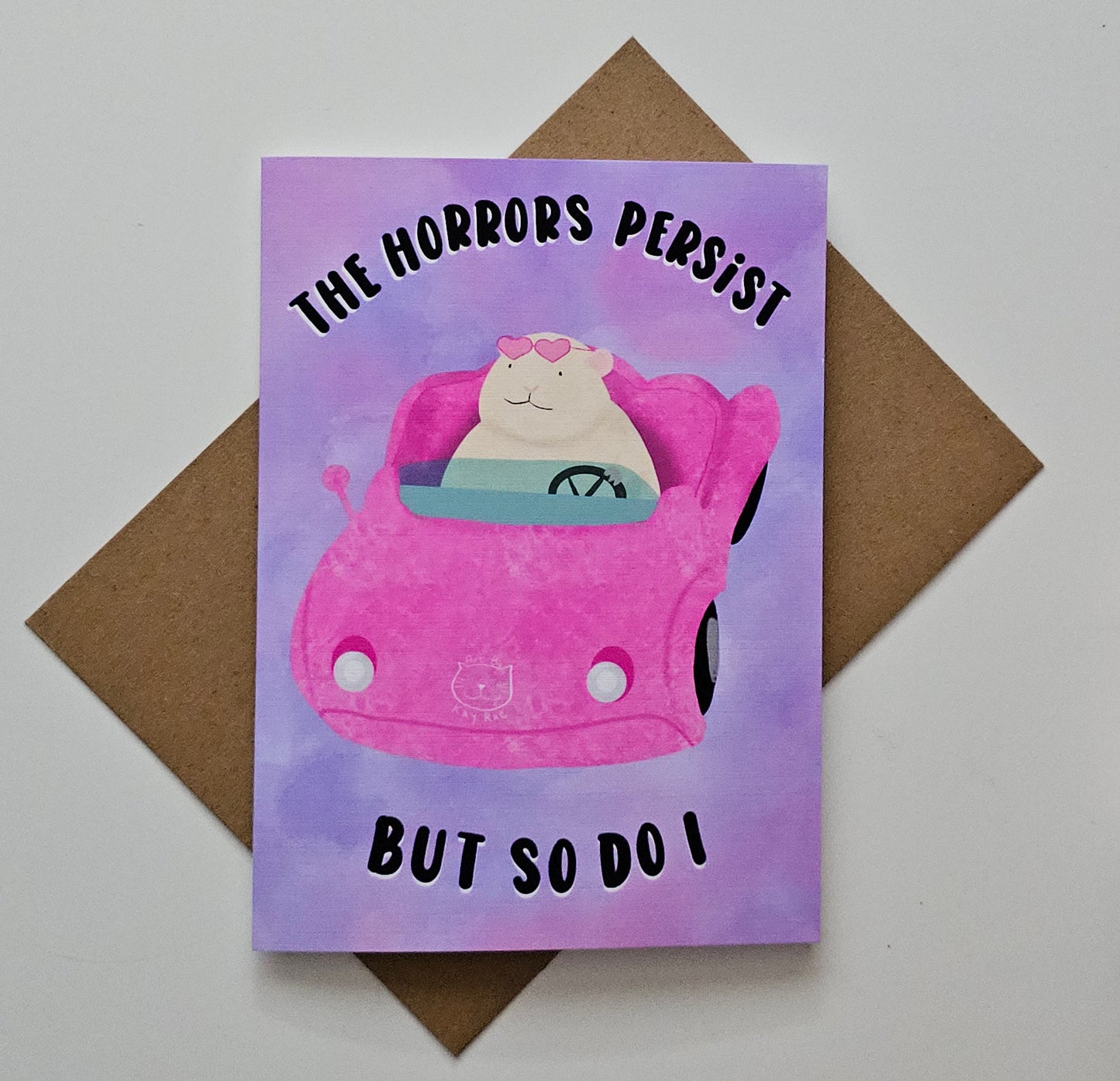 Horrors Greeting Card