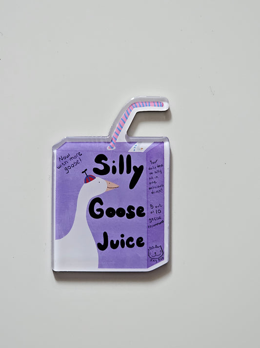 Silly Goose Juice Magnet