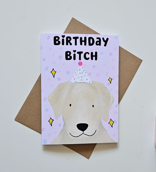 Birthday B Greeting Card