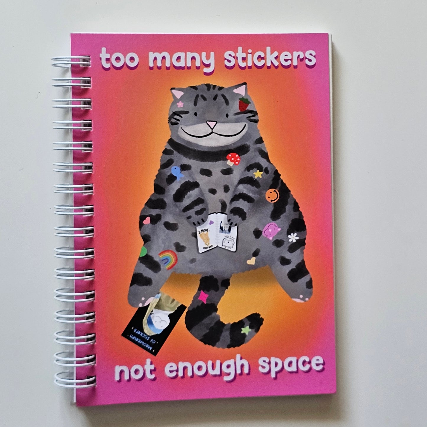 Too Many Stickers Reusable Sticker Book