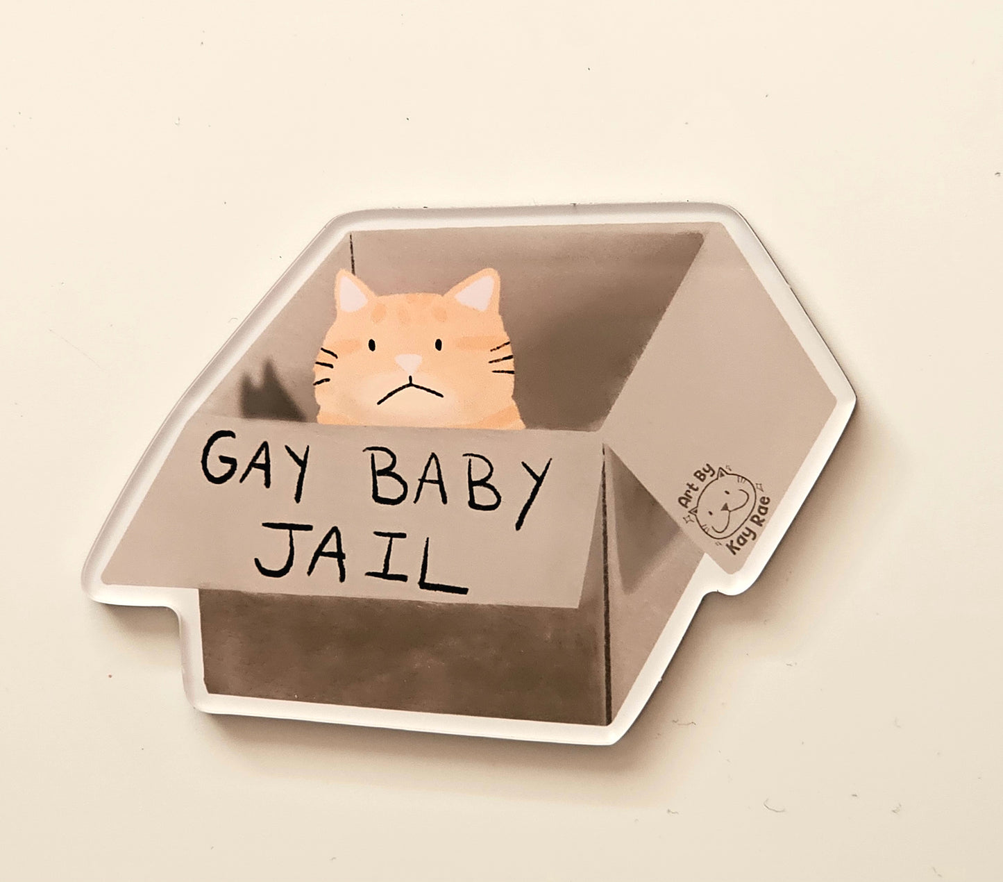 Gay Baby Jail Magnet