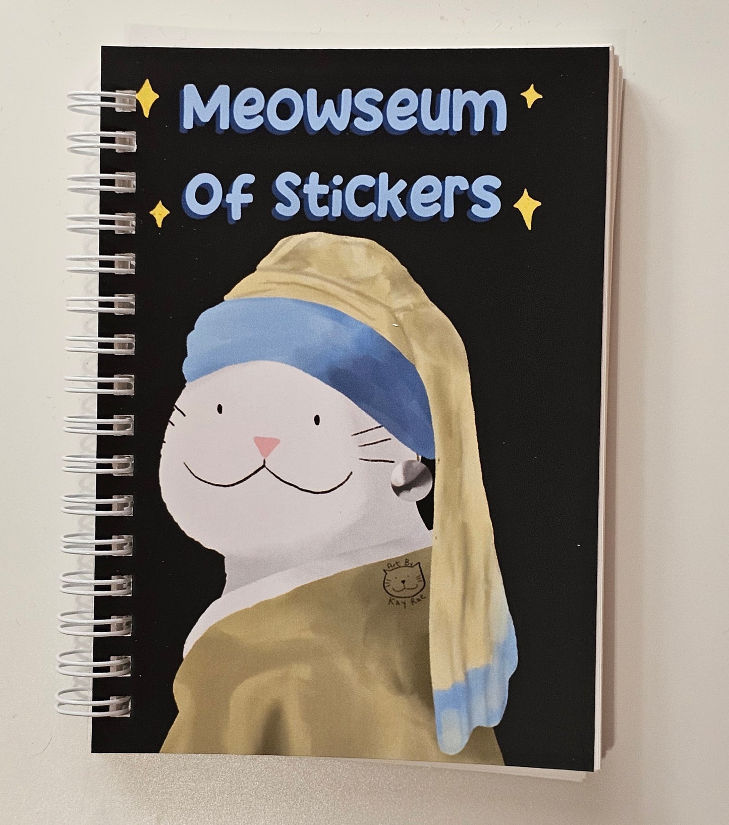 B-GRADE Meowseum of Stickers Reusable Sticker Book