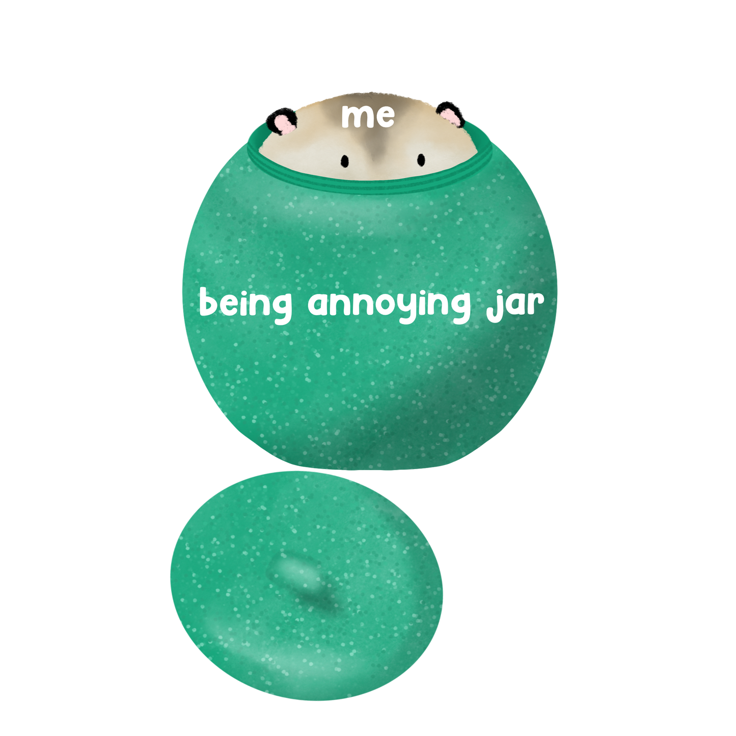 Annoying Jar Sticker