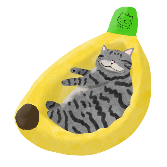 Banana Bed Sticker