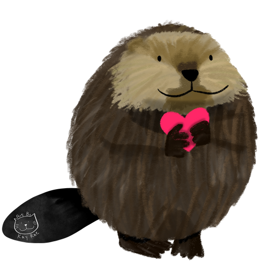 Beaver Sticker