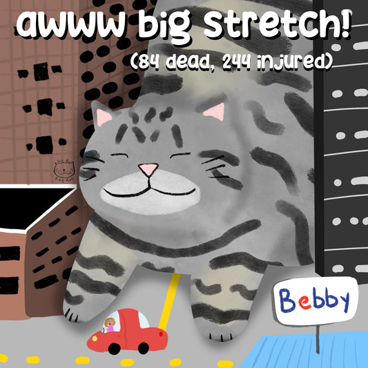 Big Stretch Sticker