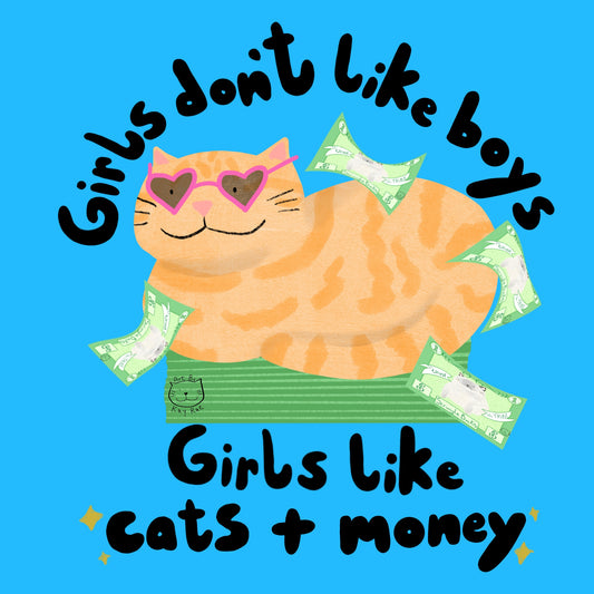 Girls Don't Like Boys Print