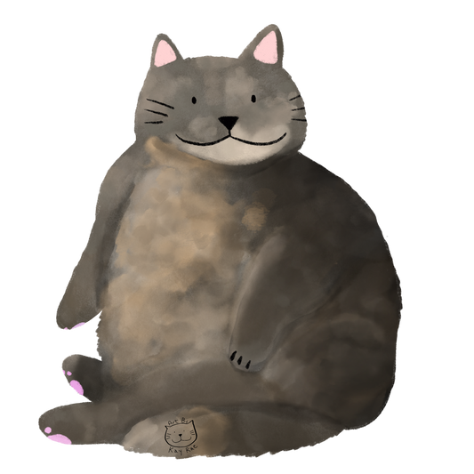 Happy Chonk Sticker