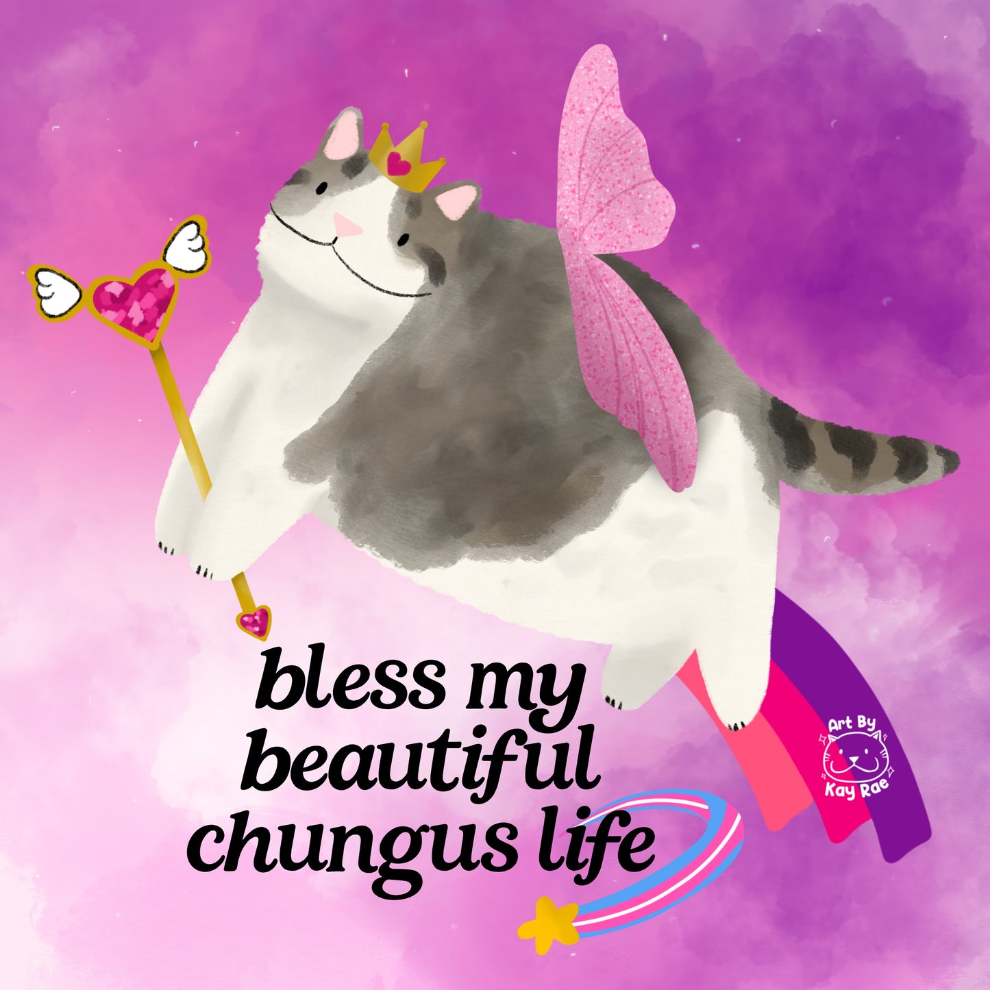 Bless My Beautiful Chungus Life Print