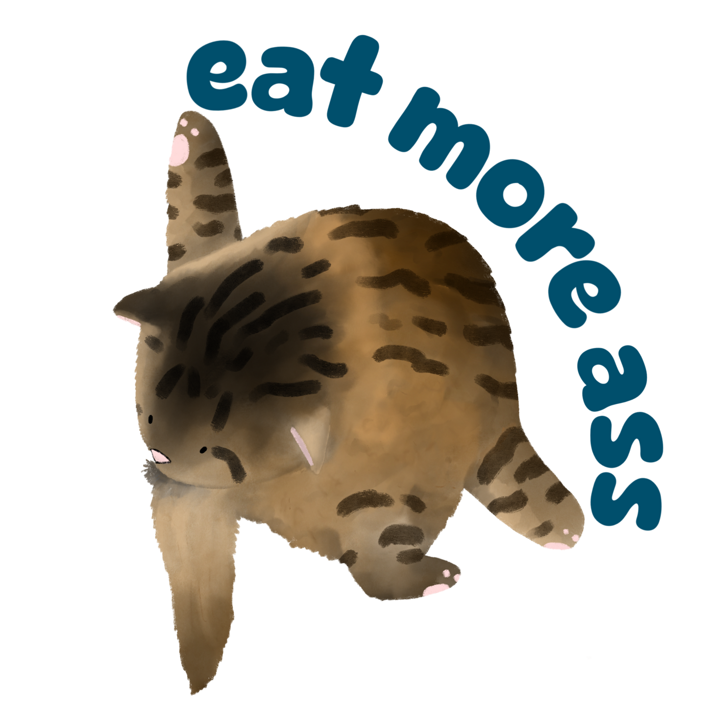 Eat More Sticker