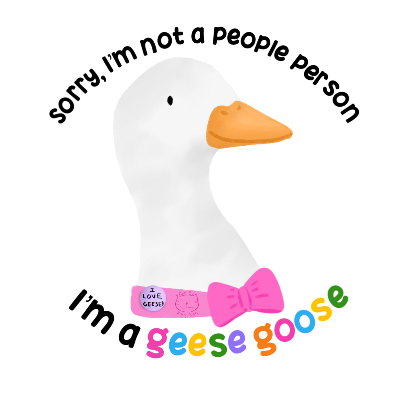 Geese Goose Sticker