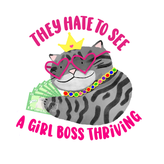 Girl Boss Sticker