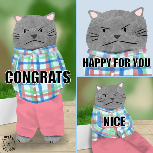 Happy For You Sticker