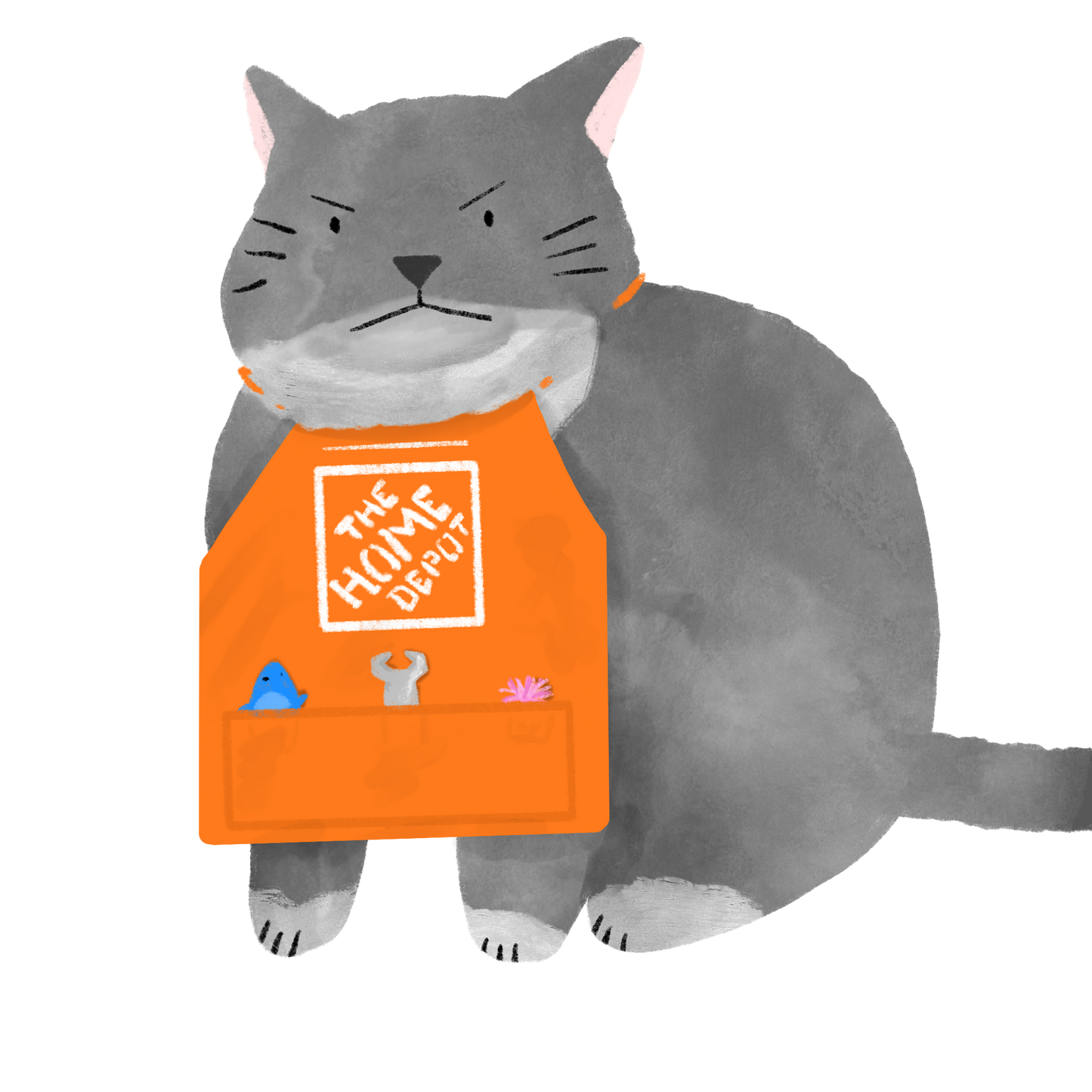 Home Depot Sticker