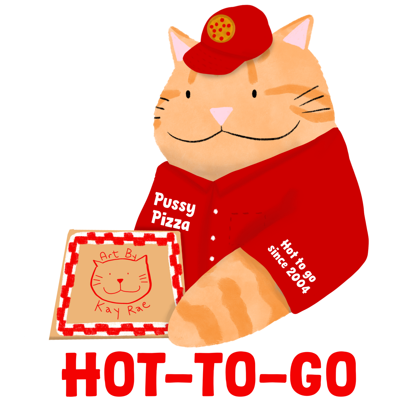 HOT TO GO Sticker