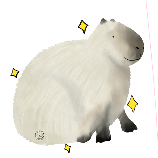 Magical Capybara Sticker