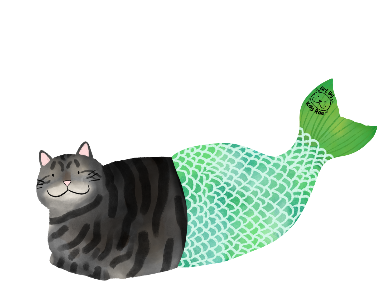 Purrmaid Sticker