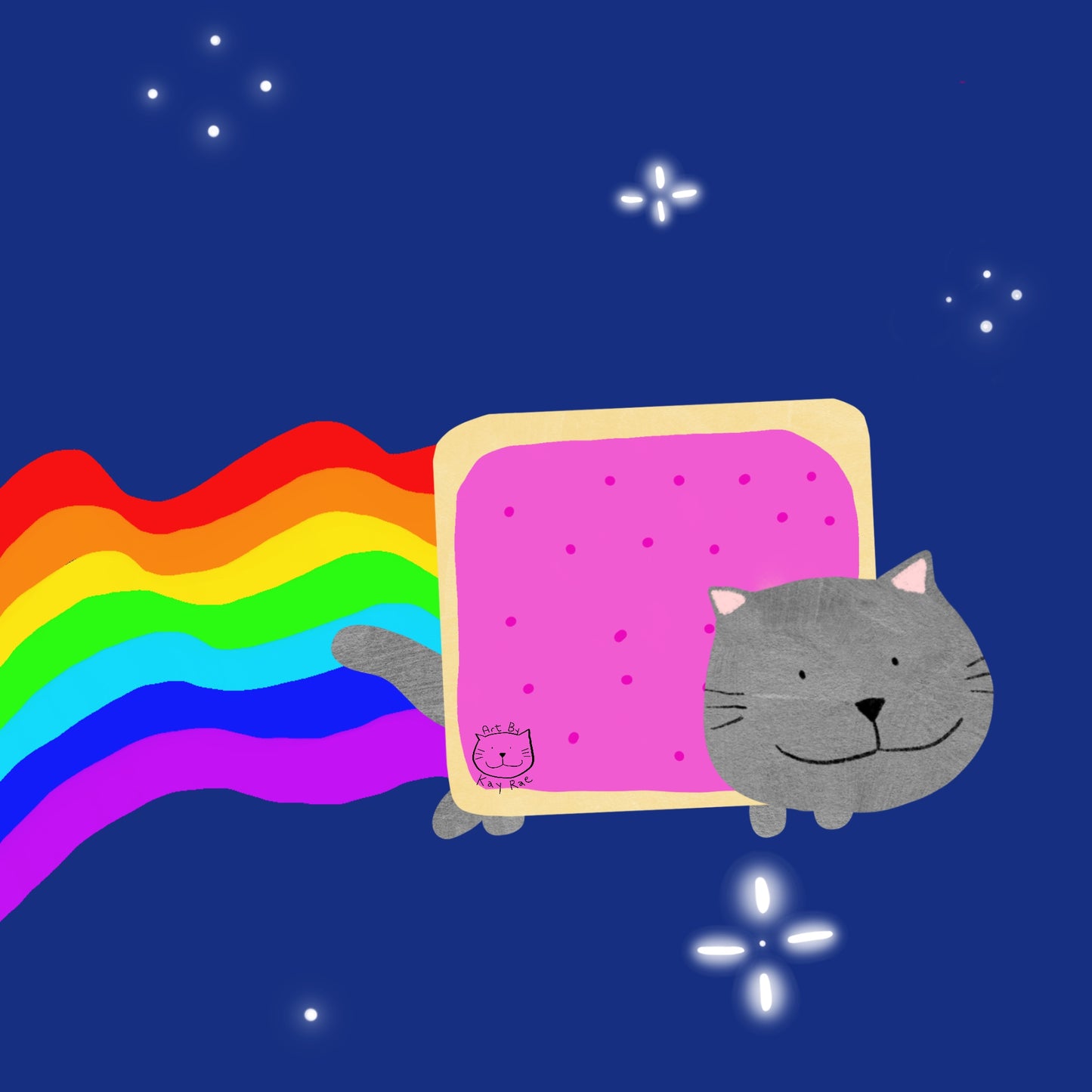 Nyan Cat Print
