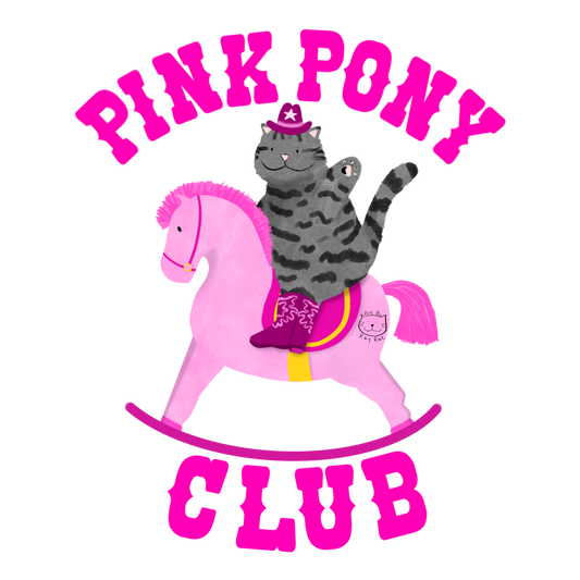 Pink Pony Club Mini Sticker