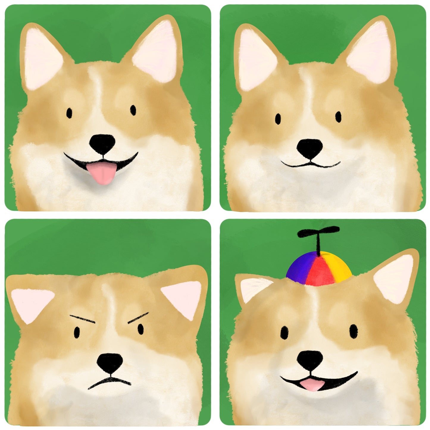 Corgi Picture Day Sticker