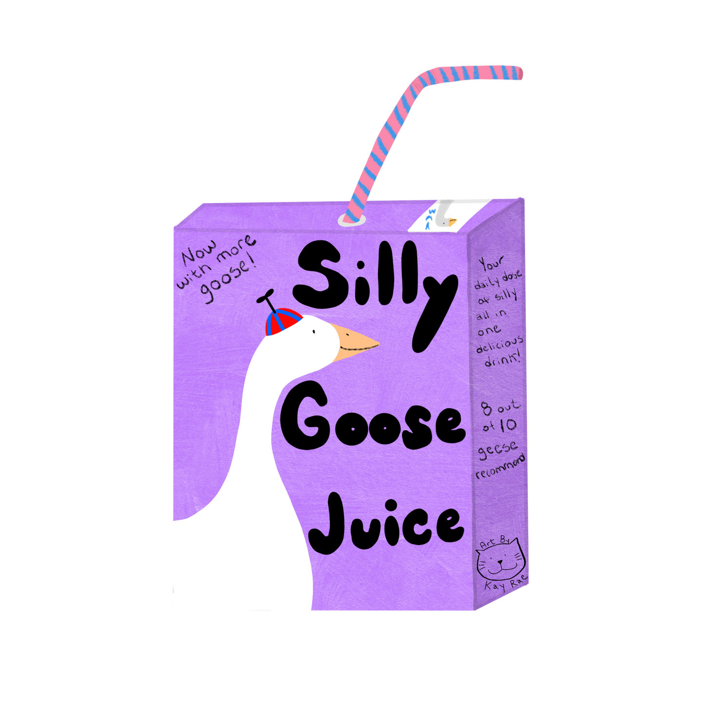Silly Goose Juice Mini Sticker