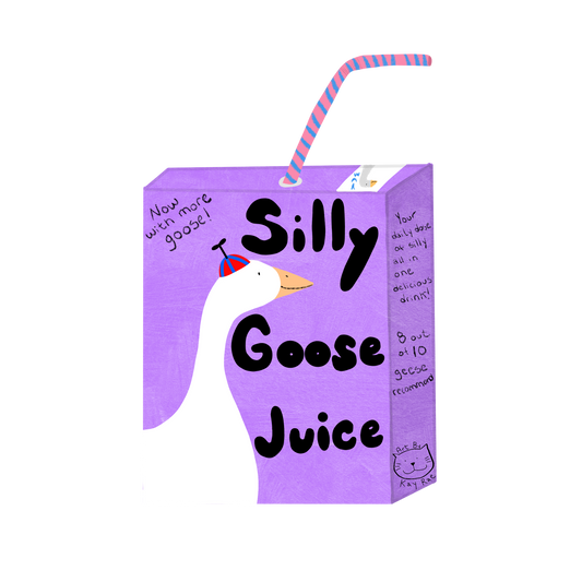 Silly Goose Juice Mini Sticker