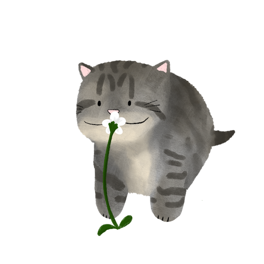 Smell the Flowers Stickers
