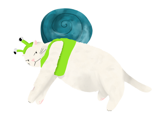 Snail George Sticker